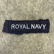 Royal Navy Ensign Submariner Embroidered Insignia Patch RN Surplus Issue Grade 2