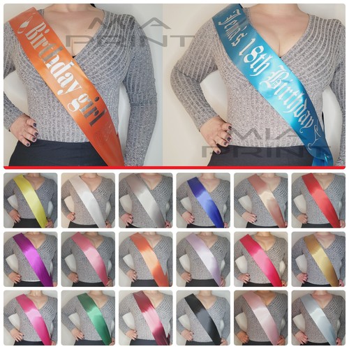 Personalised sash any - personalised,
