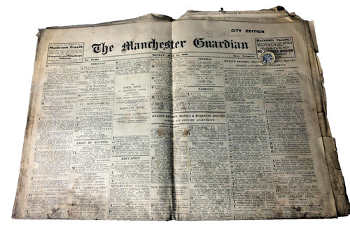 Newspaper paper manchester - newspaper,