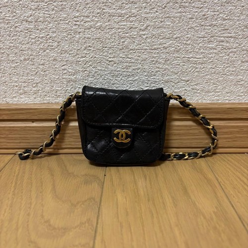 Chanel matelasse micro mini - matelasse,