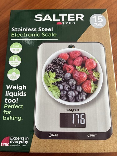 Salter stainless steel digital - stainless,