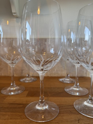 Vtg set large crystal - large, &