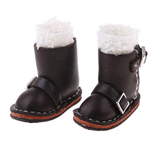 Inch dolls shoes black - 12,