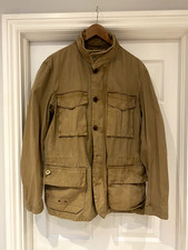 Barbour Solant Military Brown Jacket c/w Hood in very good condition