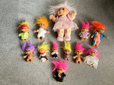 Bundle of 12 Troll Dolls by