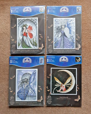 FAIRY BRIDAL CHRISTMAS, SNOW QUEEN, PURITY PAGAN + FAERY MOON CROSS STITCH KITS
