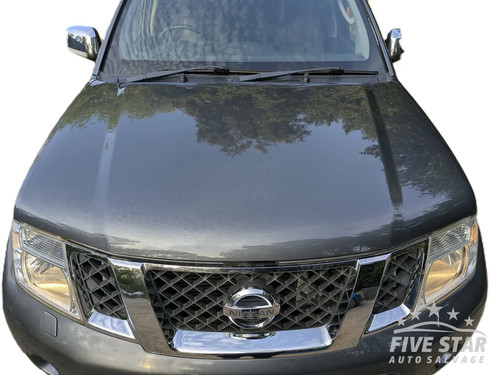 Nissan navara front - navara, bonnet