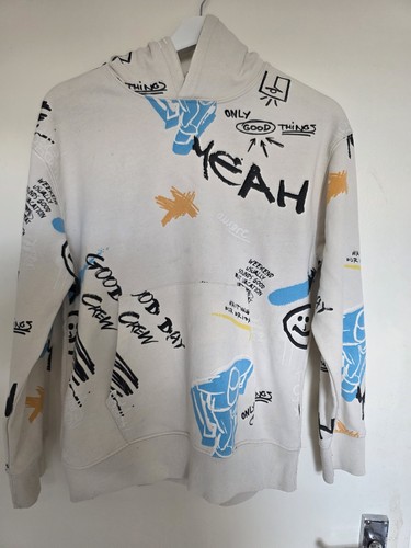 Zara graphic print hoodie - print,