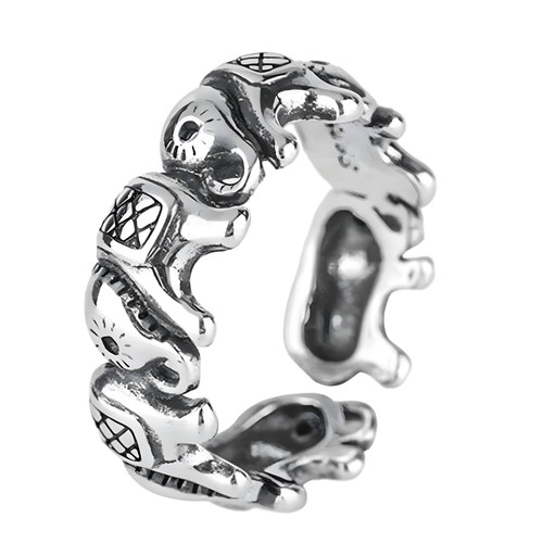 Vintage thai silver - vintage, elephant