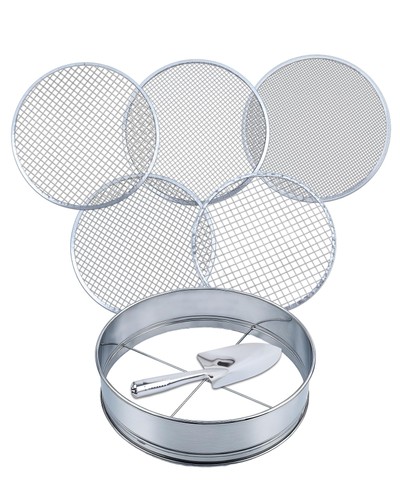 Soil sifter set with - soil,