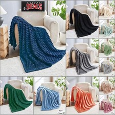 Ribbed Throws Blanket Large