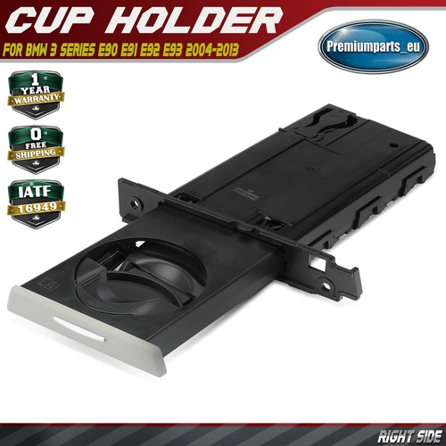 Cup holder right gray - holder, bmw