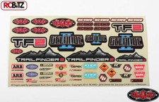 RC4WD Logo Decal Sheet Logo