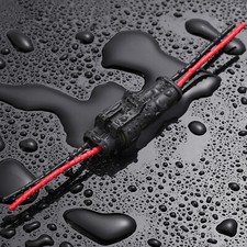 Waterproof 12V 2-pin Electrical Wire Connector Plug Cable Boat Car Truck