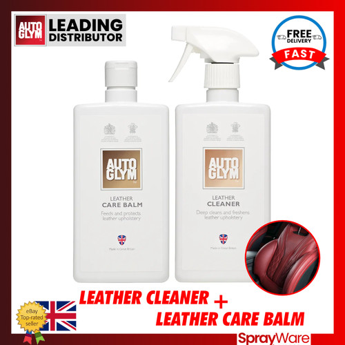 Autoglym leather cleaner and - leather,