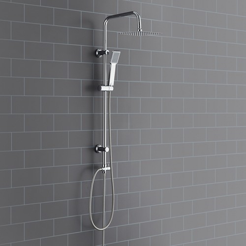 Shower kit twin head - twin, mixer