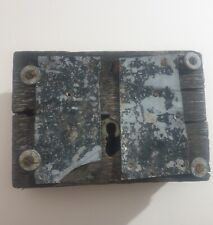 ANTIQUE VICTORIAN,1847,BARN DOOR LOCK-NO KEY-FROM A BARN CONVERSION IN KENT