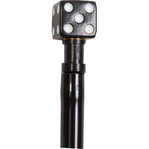 Motoflowz black dice custom - motoflowz,