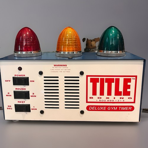 Title boxing deluxe - gym, timer