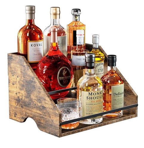 Vintage counter top wine rack - vintage,