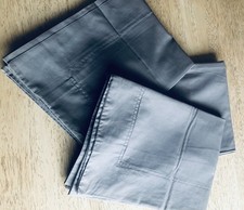 Dunelm oxford pillow case set of 3 grey cotton blend dunelm bedding Pure Cotton