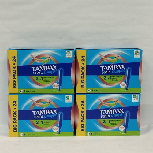Pack tampax compak pearl - x,