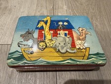 VINTAGE ANTIQUE OLD TIN NOAHS