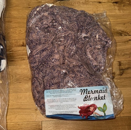 Mermaid tail blanket - mermaid, &
