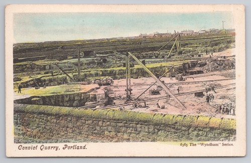 Portland convict quarry stone - convict,