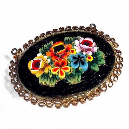 Antique micro mosaic midnight - micro,