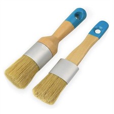 2Pcs Round and Flat and