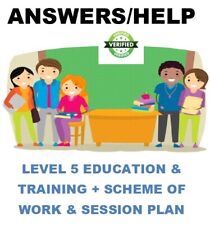 Level 5 Diploma in Education and Training answers/support & More