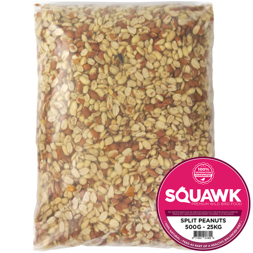 Squawk split peanuts wild - squawk,