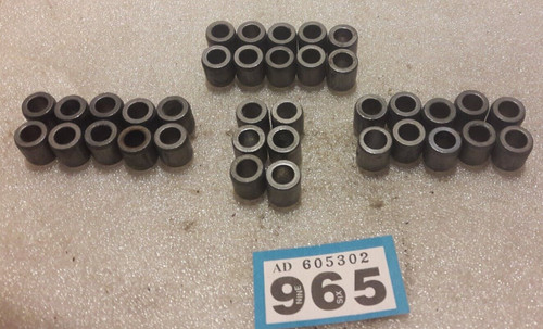 Steel bolt spacers 13mm - bolt,