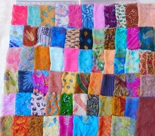Sari CHIFFON Fabric Vintage