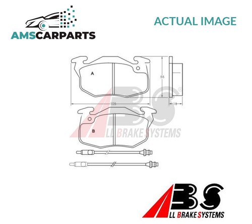 Brake pads set - brake,