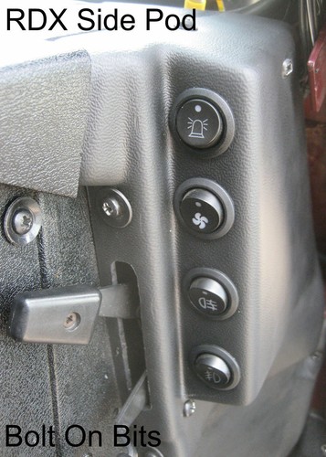 Rdx side pod - side, switches