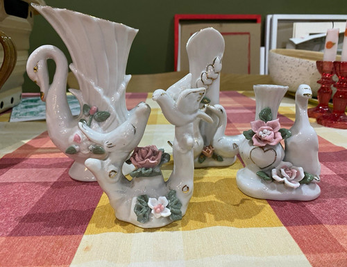 Vintage cottagecore ceramic