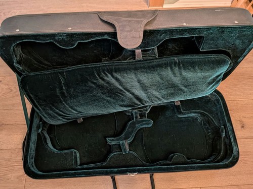Quad violin case for - quad,