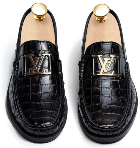 Handmade black moccasin men - black,