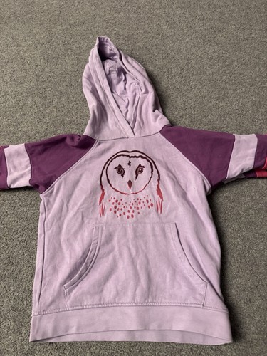Pink girls hoodie age 5 - pink,