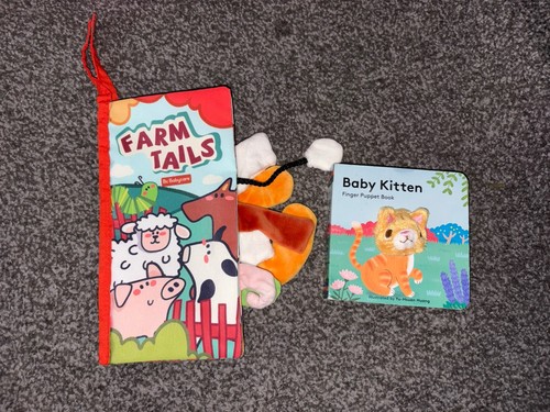 Baby farm and kitten books - kitten,
