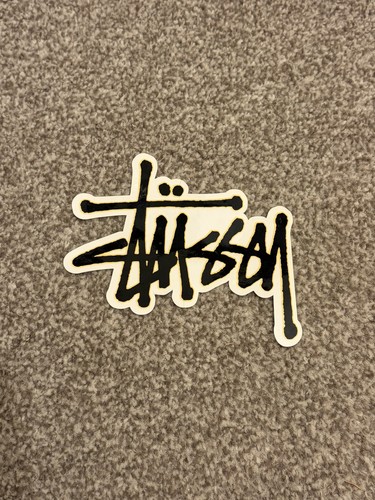 Stussy tag sticker black - sticker,