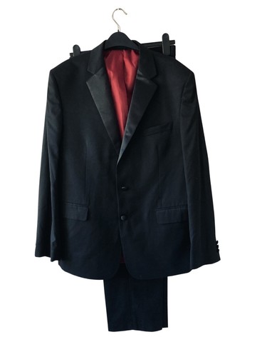 Black tuxedo dinner suit - ,