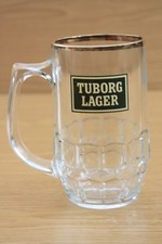 Vintage Collectable Breweriana - Glass Tankard - Tuborg Lager - Ravenhead 478