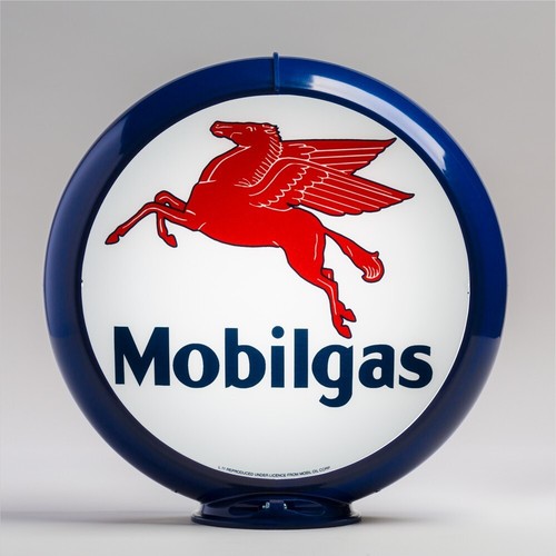 Mobilgas gas pump globe - mobilgas,