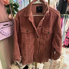 ZARA Pink Ribbed Corduroy Cord