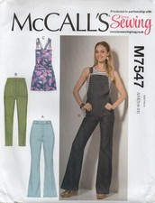 McCalls Sewing Pattern 7547