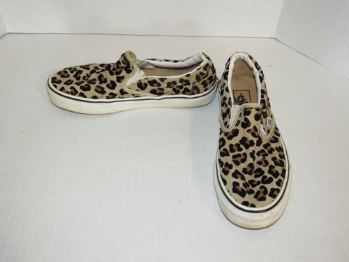 Vans slip leopard print - on,