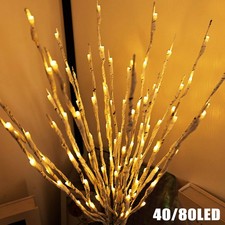 40/80 LED Willow Lights Branch